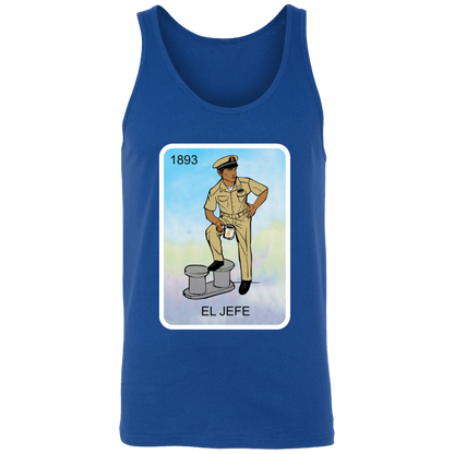 El Jefe V2 Card Unisex Tank
