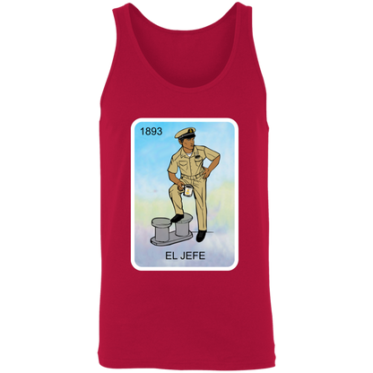 El Jefe V2 Card Unisex Tank