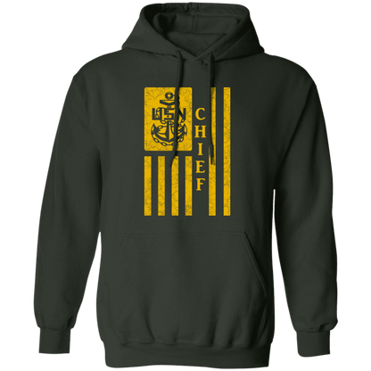 Chief Flag Gold Pullover Hoodie