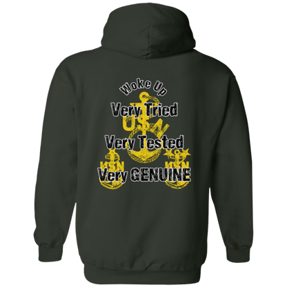 Very Genuine FB Zip Up Hooded Sweatshirt