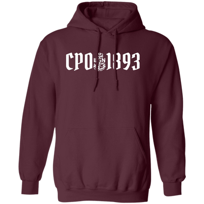 CPO 1893 White Pullover Hoodie