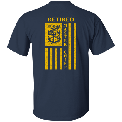 Retired Master Chief Flag FB T-Shirt