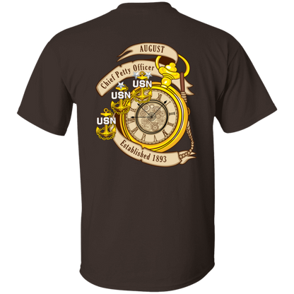 August CPO Two Sides 5.3 oz. T-Shirt