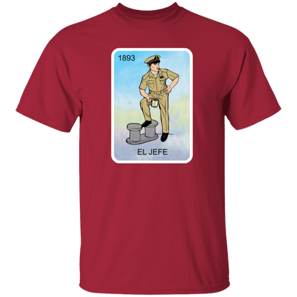 El Jefe Card 5.3 oz. T-Shirt