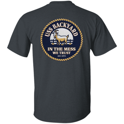 USS Backyard FB 5.3 oz. T-Shirt