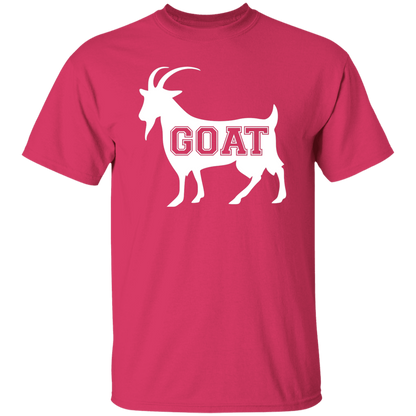GOAT White 5.3 oz. T-Shirt
