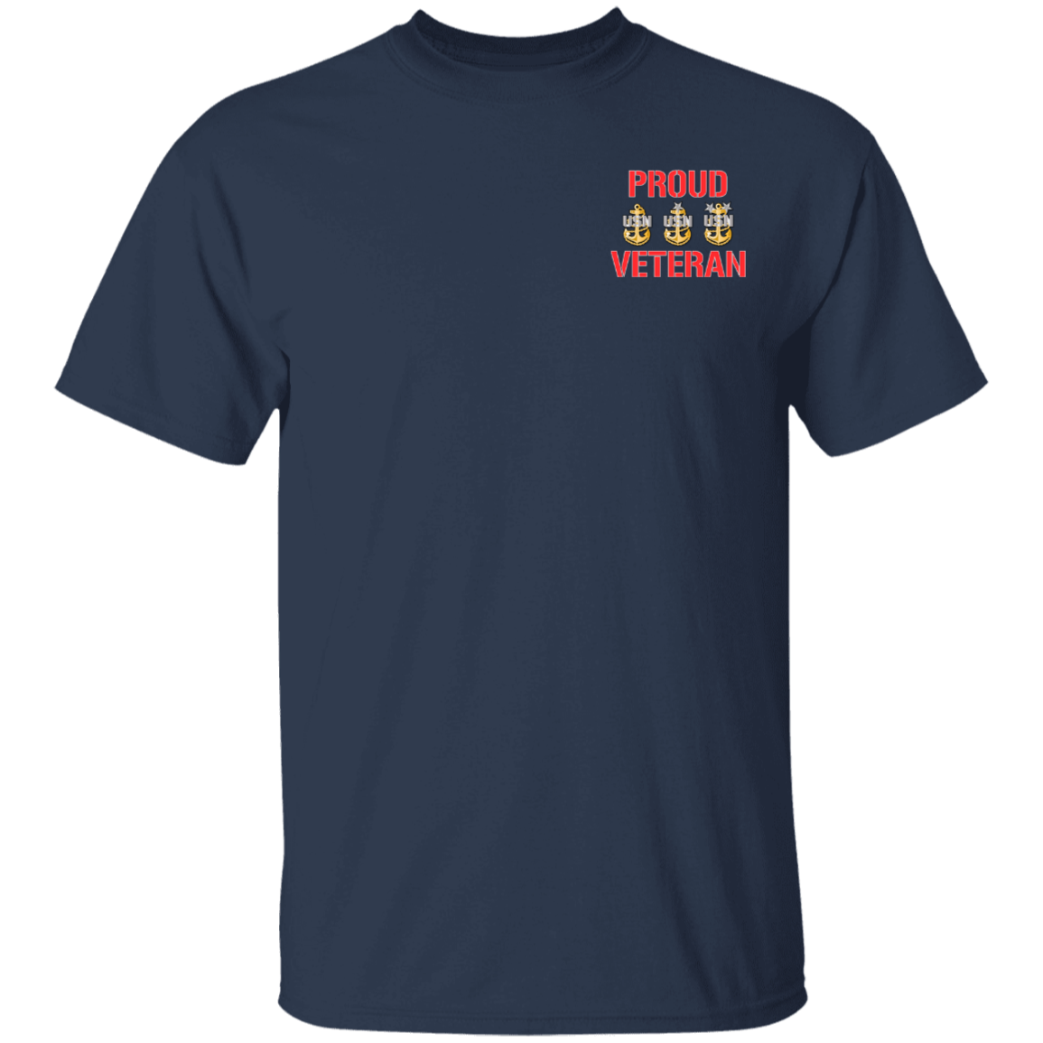 Proud Veteran FB 5.3 oz. T-Shirt