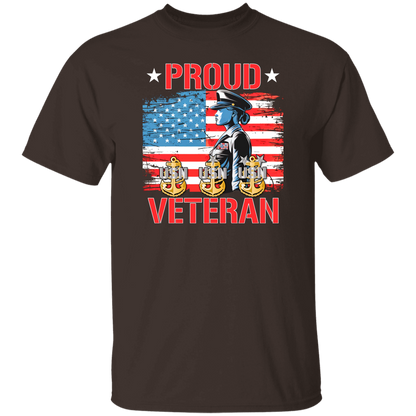 Proud Veteran 5.3 oz. T-Shirt