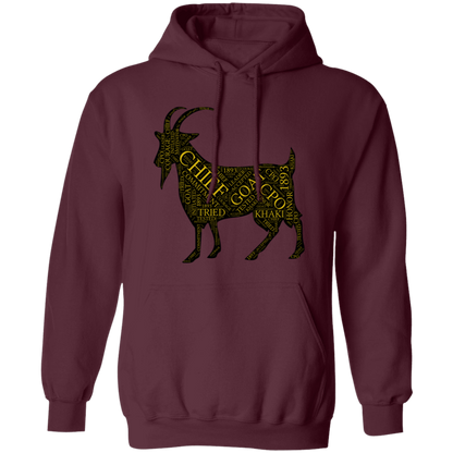 Goat Word Pullover Hoodie