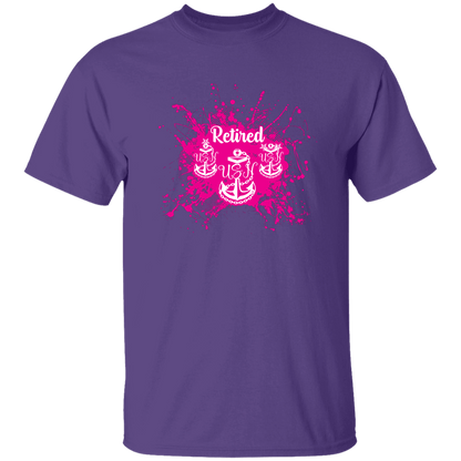Retired Chief Pink Paint  5.3 oz. T-Shirt