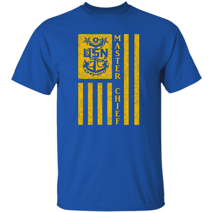 Master Chief Flag Gold 5.3 oz. T-Shirt