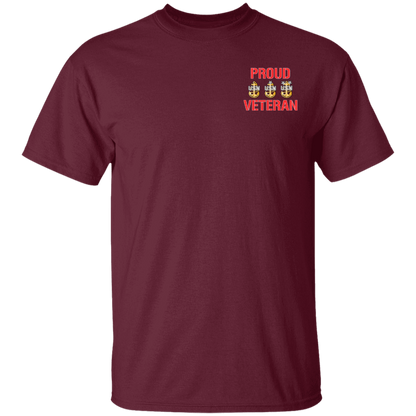 Proud Veteran FB 5.3 oz. T-Shirt