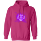 Retired Chief Purple Paint  Pullover Hoodie