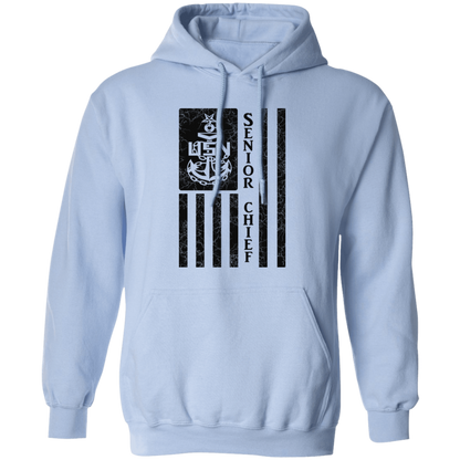 Senior Chief Flag  Pullover Hoodie