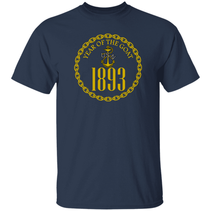 Year of the Goat Gold 5.3 oz. T-Shirt