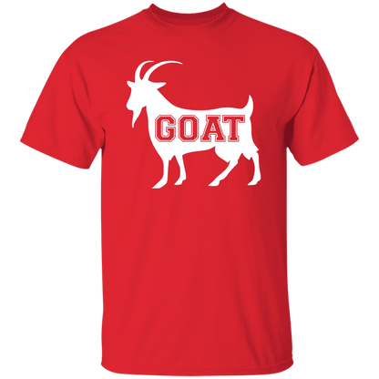 GOAT White 5.3 oz. T-Shirt