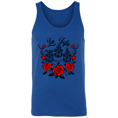 La Jefa Rose Unisex Tank
