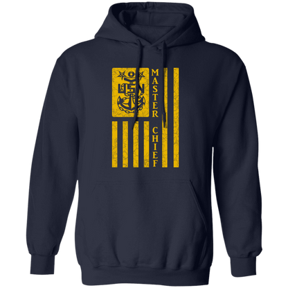 Master Chief Flag Gold Pullover Hoodie