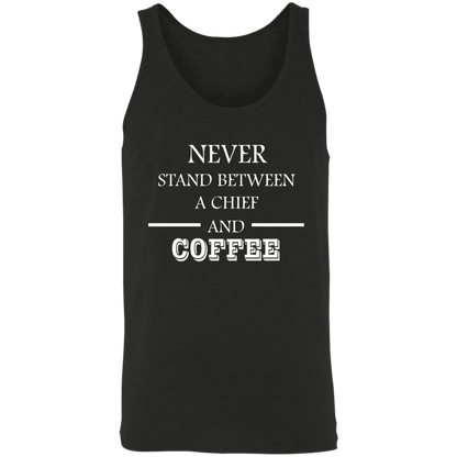 Coffee Love White Design Unisex Tank