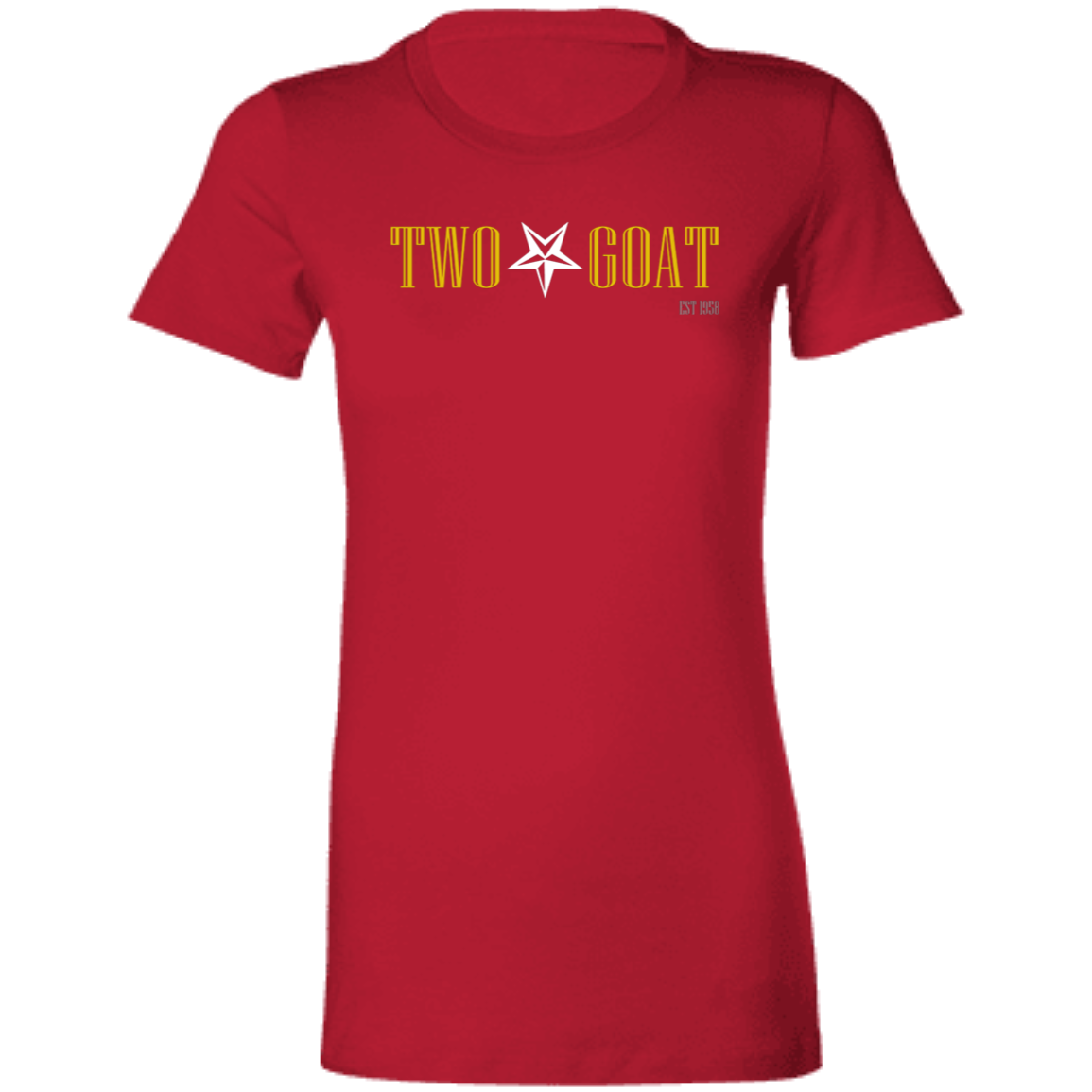 Two Star Goat Gold Ladies' Favorite T-Shirt