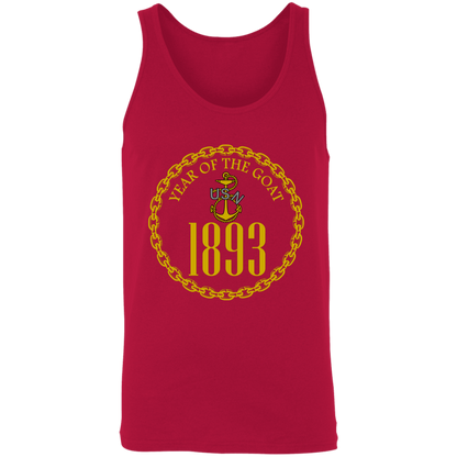 Year of the Goat Gold Unisex Tank