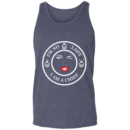 I'm No Lady (White Design) Unisex Tank