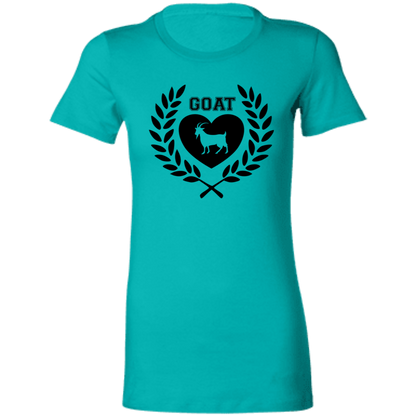 Goat Wreath Ladies' Favorite T-Shirt