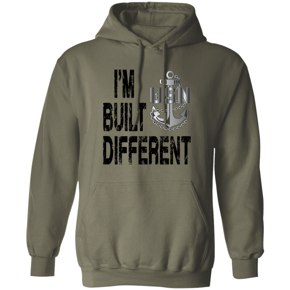 Built Different Pullover Hoodie