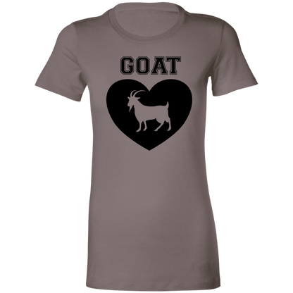 Goat Heart Ladies' Favorite T-Shirt