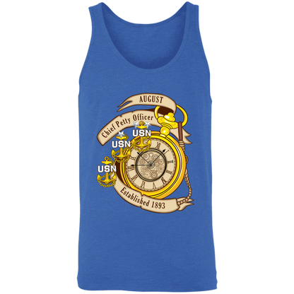 August CPO Unisex Tank