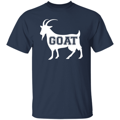 GOAT White 5.3 oz. T-Shirt