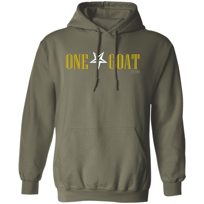 One Star Goat Gold Pullover Hoodie