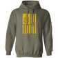 Senior Chief Flag Gold Pullover Hoodie