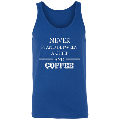 Coffee Love White Design Unisex Tank