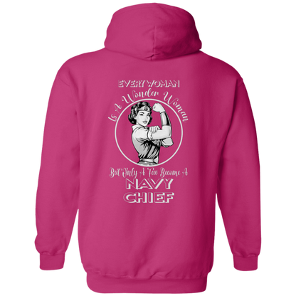 Every Wonder Woman BW Pullover Hoodie