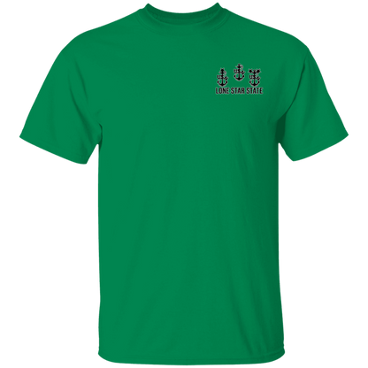 Lone Star State Texas Chiefs FB 5.3 oz. T-Shirt