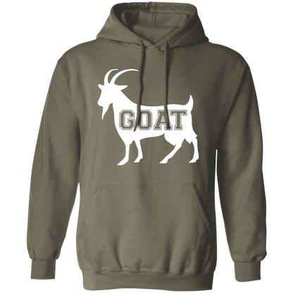 GOAT White Pullover Hoodie