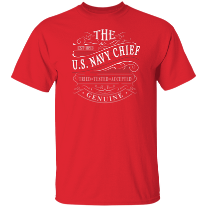 The US Navy Chief 5.3 oz. T-Shirt