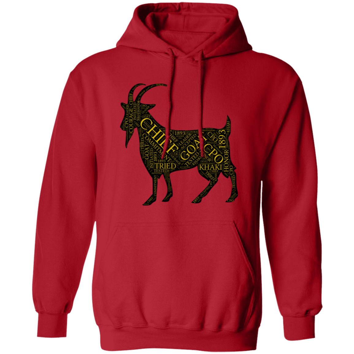 Goat Word Pullover Hoodie