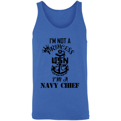 I'm not a Princess Unisex Tank