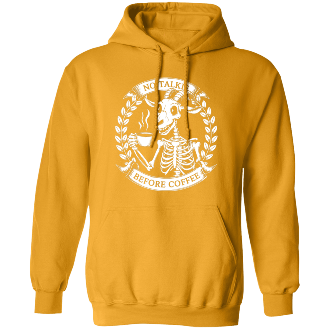 No Talkie Before Coffee  Pullover Hoodie