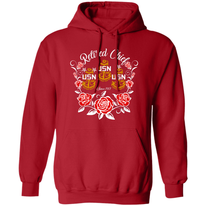 Retired Chief Rose Pullover Hoodie