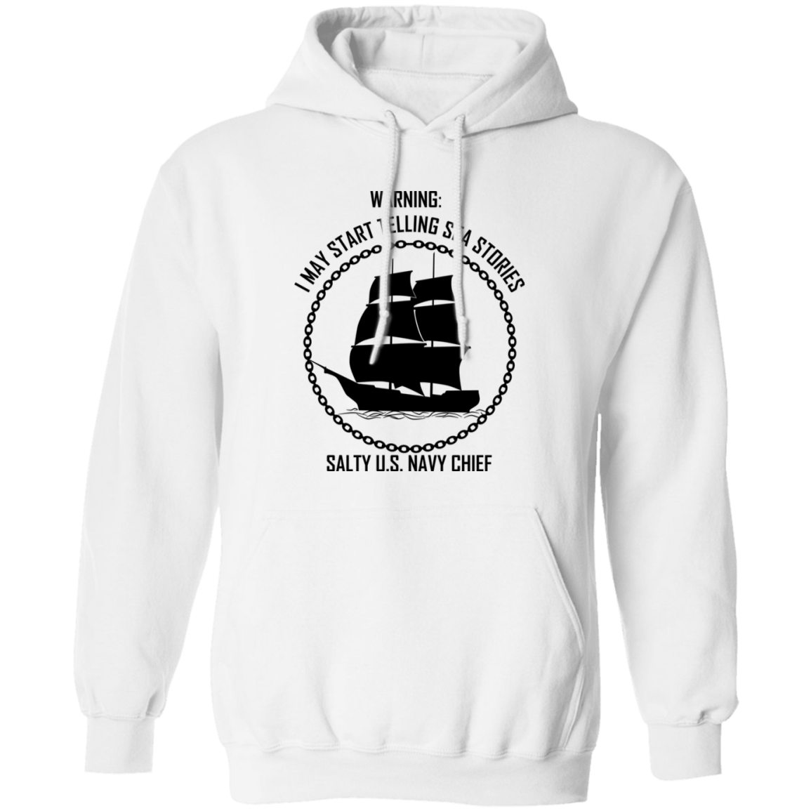 Salty Sea Story Pullover Hoodie