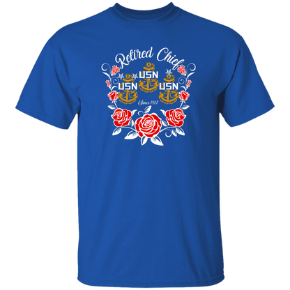 Retired Chief Rose 5.3 oz. T-Shirt