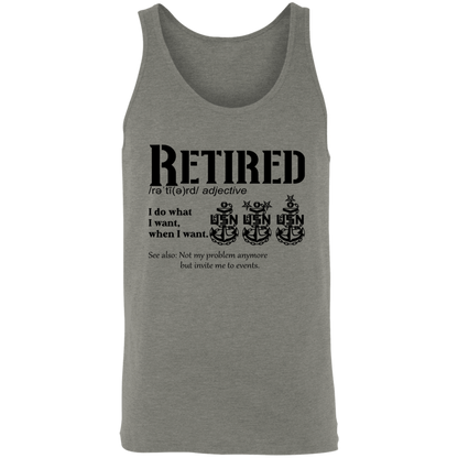 Retired Definition Unisex Tank