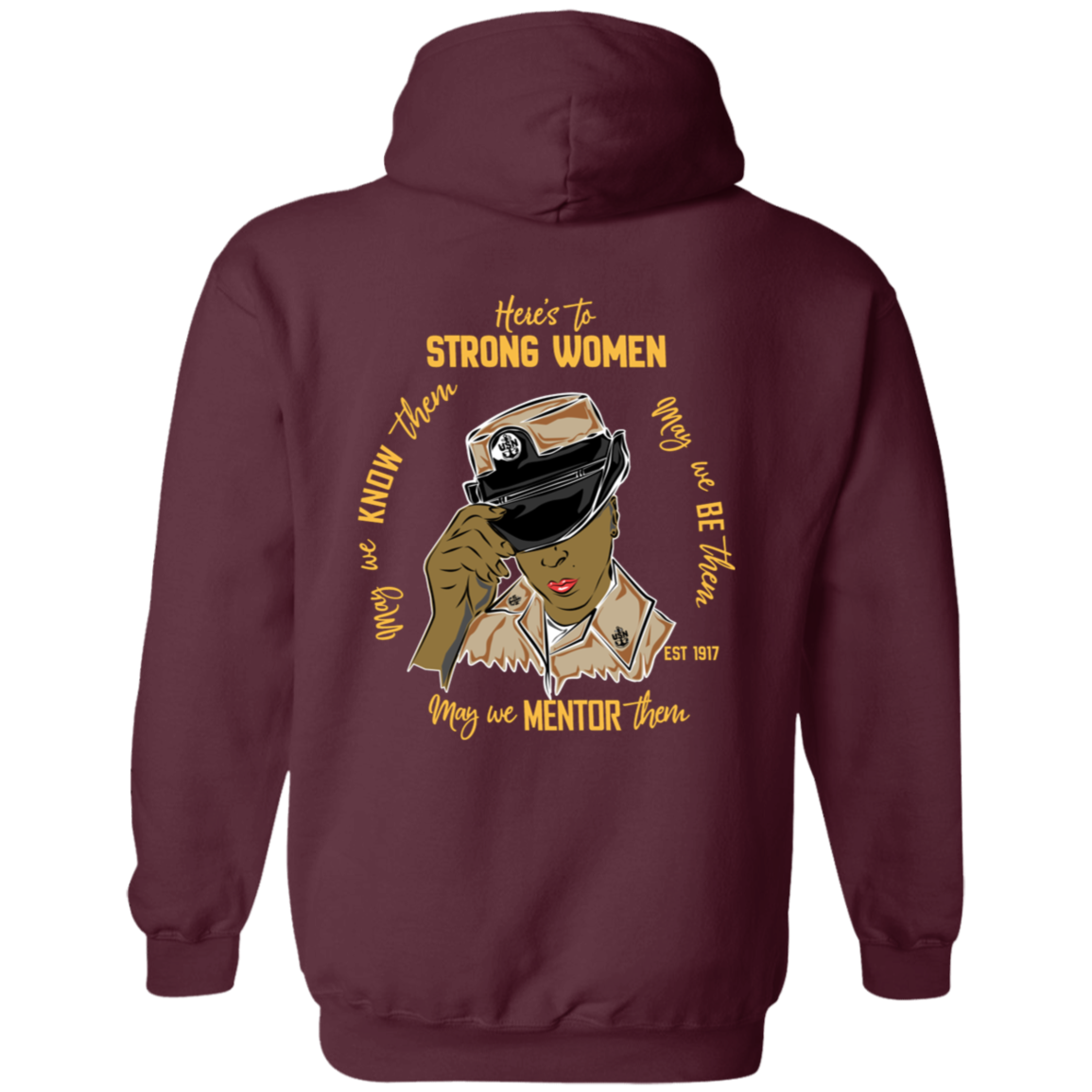 Strong Women V2 Pullover Hoodie