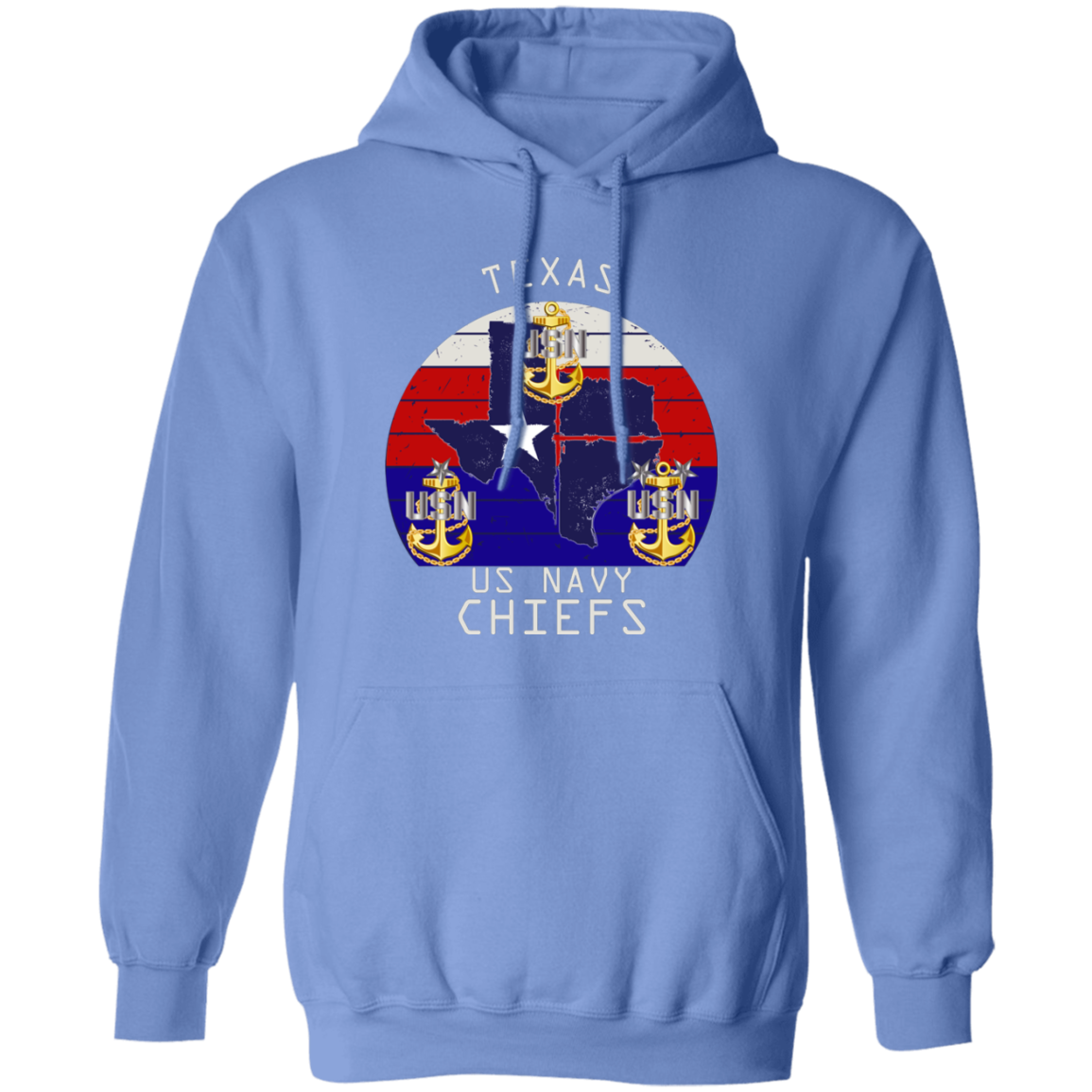 Texas Chiefs Pullover Hoodie