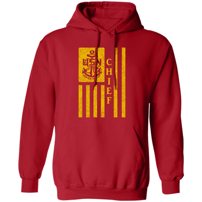 Chief Flag Gold Pullover Hoodie