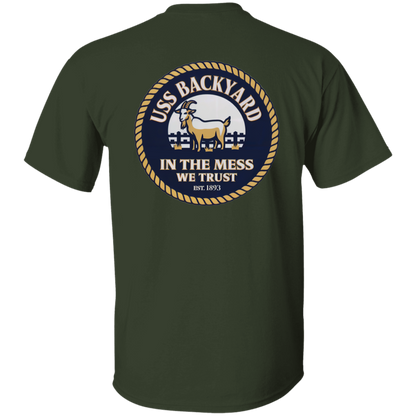 USS Backyard FB 5.3 oz. T-Shirt