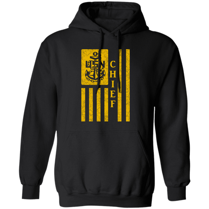 Chief Flag Gold Pullover Hoodie